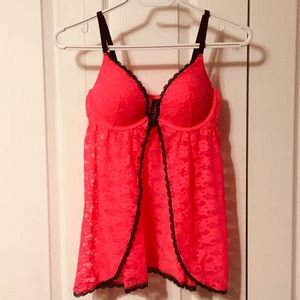 ¤ 2/$15 ¤ La Senza push up babydoll (top only)